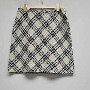 Vintage 60s/70s Tami Sophisticates San Francisco Plaid Wool Skirt